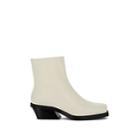 Proenza Schouler Women's Leather Ankle Boots - Cream