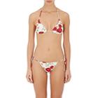 Dolce & Gabbana Women's Floral Halter Bikini Top - X0945