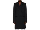 Helmut Lang Women's Wool Twill Double-breasted Topcoat