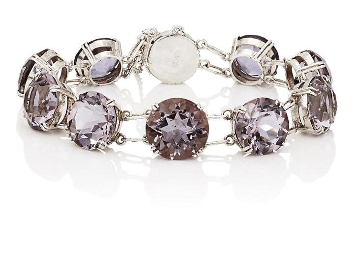 Stazia Loren Women's Diamant Oval-link Bracelet