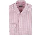 Sartorio Men's Checked Cotton Button-down Shirt-red