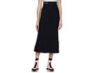 Fendi Women's Wool Side-pleat Midi-skirt