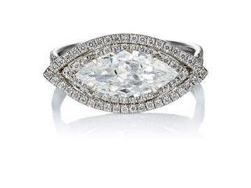 Monique Pean Mineraux Women's Diamond Ring