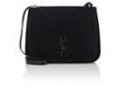 Saint Laurent Women's Spontini Medium Suede Shoulder Bag