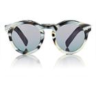 Illesteva Women's Leonard Ii Sunglasses-blk Ivory, Silver