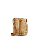 Alberta Ferretti Women's Straw Shoulder Bag - Ivory