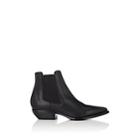Saint Laurent Men's Theo Leather Boots - Black