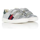 Gucci Kids' New Ace Glitter Sneakers - Silver