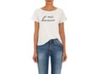 Lisa Perry Women's Je Suis Heureuse Cotton T-shirt