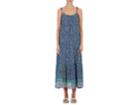 Natalie Martin Women's Melanie Leaf-print Silk Sleeveless Dress