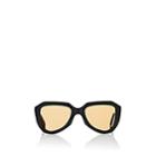 Cline Women's Geometric Sunglasses - Black