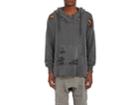 Nsf Men's Distressed Cotton French Terry Hoodie