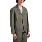Barena Venezia Men's Unstructured Plaid Wool Two-button Sportcoat - Gray