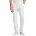 Ralph Lauren Purple Label Men's Gregory Cotton Cuffed Trousers - White