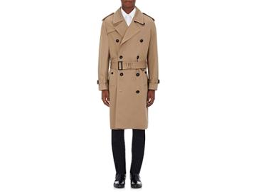 Burberry X Barneys New York Men's Cotton Double-breasted Trench Coat