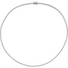 Tate Union Women's Diamond & White Gold Tennis Necklace-silver