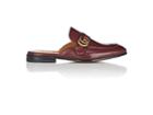 Gucci Men's New Kings Leather Slippers