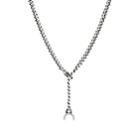 Good Art Hlywd Men's Sterling Silver Curb-chain Necklace - Silver
