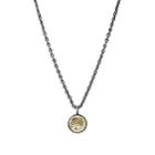 Caputo & Co Men's Bali Necklace-silver