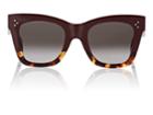 Cline Women's Oversized Squared Cat-eye Sunglasses