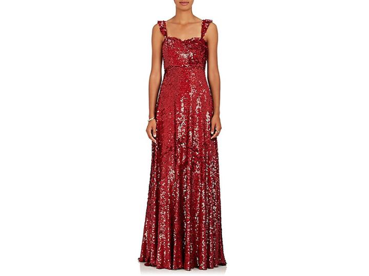 Valentino Women's Sequin-embellished Silk Gown