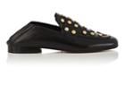 Isabel Marant Women's Feenie Studded Leather Loafers