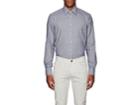 Luciano Barbera Men's Neat Cotton Flannel Shirt