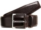 Crockett & Jones Men's Grained Leather Belt
