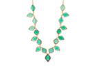 Cathy Waterman Women's Green Onyx Centerpiece Necklace