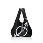 Balenciaga Women's Arena Leather Supermarket Shopper Tote Bag - Black