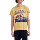 Madeworn Men's The Beach Boys Cotton T-shirt - Yellow