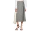 Prada Women's Contrast Godet Skirt