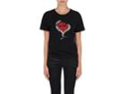 Saint Laurent Women's 1974 Heart Cotton T-shirt