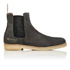 Common Projects Men's Suede Chelsea Boots - Gray