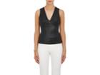 Narciso Rodriguez Women's Paneled Leather Top