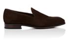 Carmina Shoemaker Men's Suede Wholecut Venetian Loafers