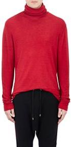 Balmain Turtleneck T-shirt-red