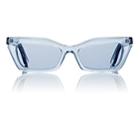 Balenciaga Women's Runway Sunglasses-lt. Blue