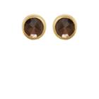 Eli Halili Women's Brown Sapphire Stud Earrings - Brown