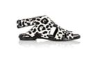 Proenza Schouler Women's Leopard-print Haircalf Sandals