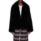 Prada Women's Reversible Mink Fur & Twill Coat - Black