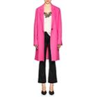 Helmut Lang Women's Brushed Wool-cashmere Melton Topcoat-pink