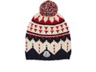 Moncler Men's Fair Isle Knit Wool Hat