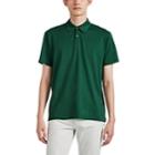 Sunspel Men's Cotton Jersey Polo Shirt - Green