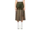 Sacai Women's Pleated Tiered Skirt