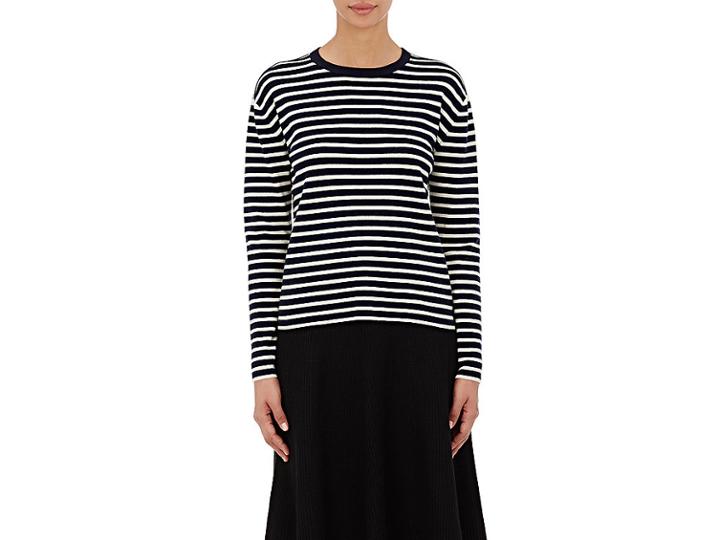 Tomorrowland Women's Breton-striped Sweater