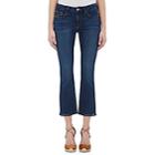 Frame Women's Le Crop Mini Boot Jeans-selvedge Blue
