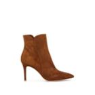 Gianvito Rossi Women's Levy Suede Ankle Boots - Med. Brown