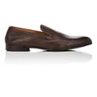 Doucal's Men's Nappa Leather Venetian Loafers-dk. Brown