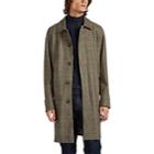 Loro Piana Men's Prince Of Wales Checked Cashmere Trench Coat - Gray